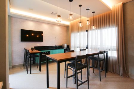 Apartamento à venda com 38m², 2 quartos e sem vagaÁrea comum - Salão de festas