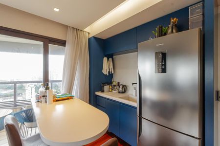 Cozinha de kitnet/studio à venda com 1 quarto, 94m² em Itaim Bibi, São Paulo