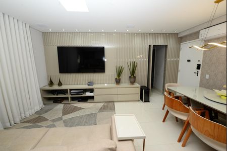 Sala de apartamento à venda com 3 quartos, 88m² em Jk, Contagem