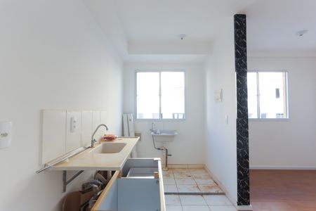 Apartamento para alugar com 44m², 2 quartos e sem vaga Apartamento para alugar com 44m², 2 quartos e sem vagaCozinha / Área de Serviço