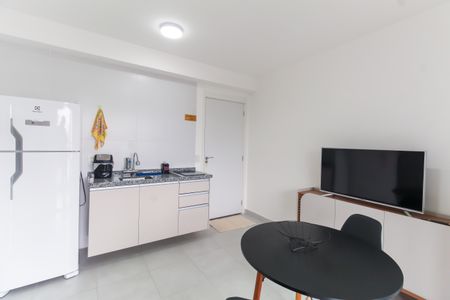 Sala/Cozinha de apartamento para alugar com 1 quarto, 31m² em Belenzinho, São Paulo