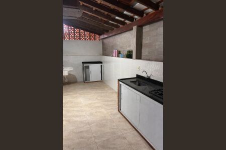 Área externa de casa para alugar com 2 quartos, 70m² em Jardim Amoreiras, Campinas