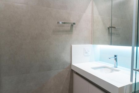 Banheiro de kitnet/studio para alugar com 1 quarto, 24m² em Vila da Saúde, São Paulo