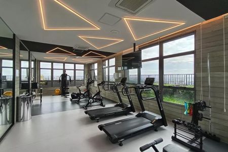 Área comum - Academia de kitnet/studio para alugar com 1 quarto, 24m² em Vila da Saúde, São Paulo