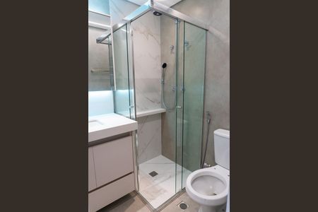 Banheiro de kitnet/studio para alugar com 1 quarto, 24m² em Vila da Saúde, São Paulo