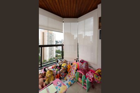 Varanda da Sala de apartamento à venda com 2 quartos, 100m² em Vila Andrade, São Paulo