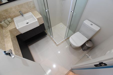 Apartamento para alugar com 50m², 1 quarto e 1 vagaBanheiro da Suíte