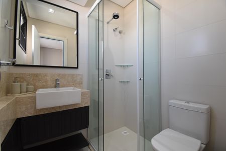 Apartamento para alugar com 50m², 1 quarto e 1 vagaBanheiro da Suíte