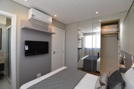 Suíte de apartamento para alugar com 1 quarto, 50m² em São Francisco, Curitiba