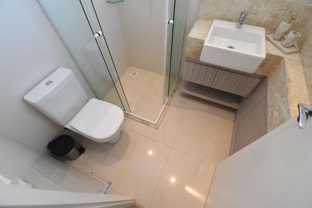 Apartamento para alugar com 50m², 1 quarto e 1 vagaBanheiro da Suíte