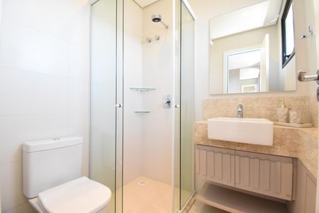 Apartamento para alugar com 50m², 1 quarto e 1 vagaBanheiro da Suíte