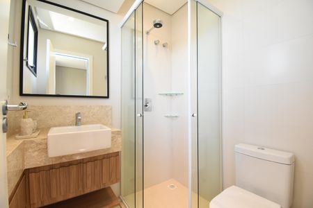 Apartamento para alugar com 50m², 1 quarto e 1 vagaBanheiro da Suíte 1