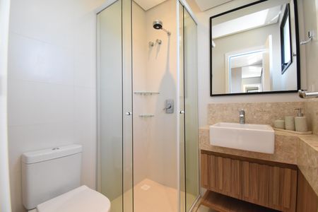 Apartamento para alugar com 50m², 1 quarto e 1 vagaBanheiro da Suíte