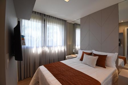 Suíte de apartamento para alugar com 1 quarto, 50m² em São Francisco, Curitiba