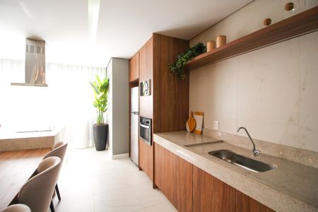 Apartamento para alugar com 30m², 1 quarto e 1 vaga Apartamento para alugar com 30m², 1 quarto e 1 vagaÁrea comum - Salão de festas