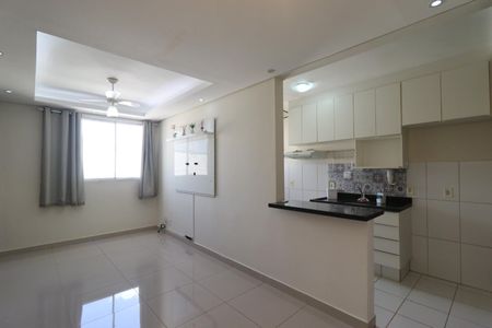 Sala de apartamento para alugar com 2 quartos, 54m² em Bonfim Paulista, Ribeirão Preto