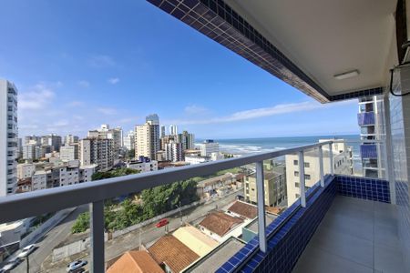 Varanda da Sala de apartamento para alugar com 2 quartos, 70m² em Vila Caiçara, Praia Grande