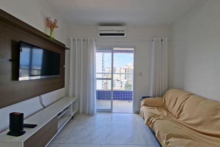 Sala de apartamento para alugar com 2 quartos, 70m² em Vila Caiçara, Praia Grande