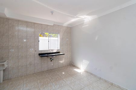 Sala/Cozinha de casa de condomínio para alugar com 1 quarto, 40m² em Horto Florestal, São Paulo