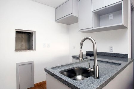 Cozinha de kitnet/studio para alugar com 1 quarto, 30m² em Moinhos de Vento, Porto Alegre