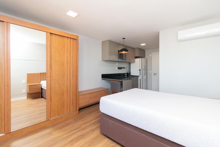 Apartamento para alugar com 28m², 1 quarto e sem vagaSala/Quarto