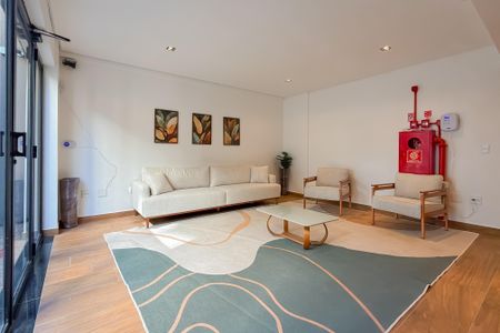 Apartamento à venda com 25m², 1 quarto e sem vaga Apartamento à venda com 25m², 1 quarto e sem vagaHall Social