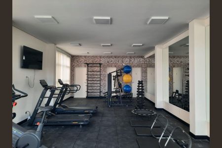 Apartamento à venda com 46m², 2 quartos e 1 vaga Apartamento à venda com 46m², 2 quartos e 1 vagaÁrea comum - Academia