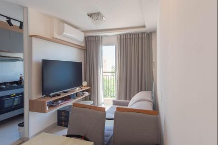 Sala de apartamento à venda com 2 quartos, 46m² em Cidade Satélite Íris, Campinas