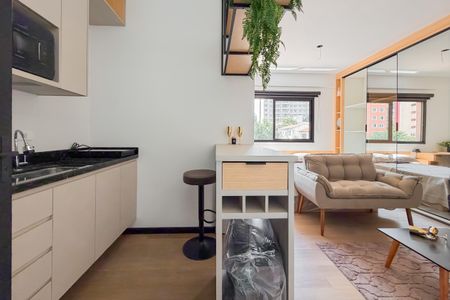 Studio à venda com 25m², 1 quarto e sem vagaCozinha