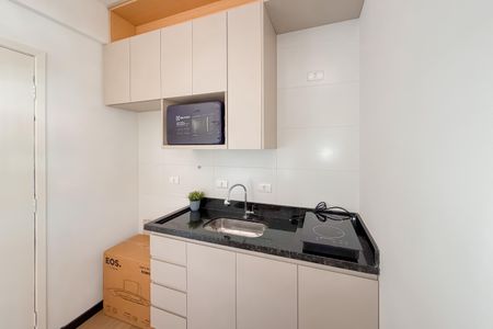 Studio à venda com 25m², 1 quarto e sem vagaCozinha