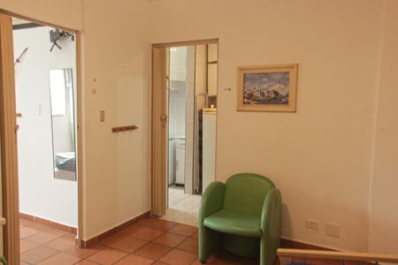 Sala de apartamento para alugar com 1 quarto, 34m² em Boqueirão, Santos