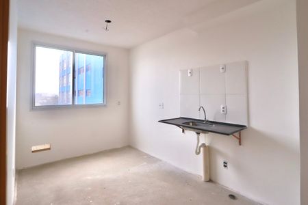 Sala/Cozinha de apartamento à venda com 1 quarto, 24m² em Belenzinho, São Paulo