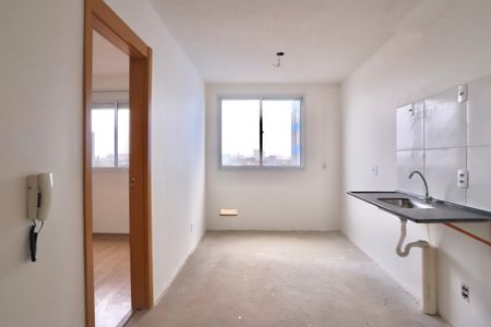 Sala/Cozinha de apartamento à venda com 1 quarto, 24m² em Belenzinho, São Paulo