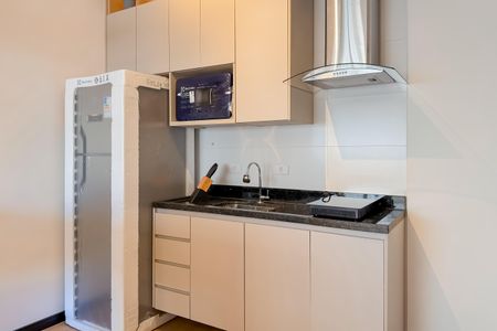Studio para alugar com 25m², 1 quarto e sem vagaCozinha