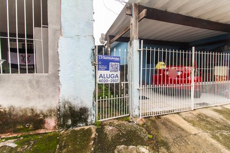 Casa para alugar com 24m², 1 quarto e sem vagaFachada + Placa