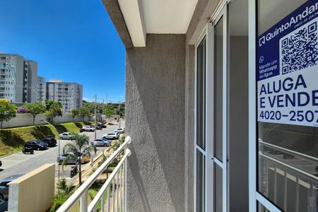 Varanda da Sala  de apartamento à venda com 2 quartos, 46m² em Jardim São Vicente, Campinas