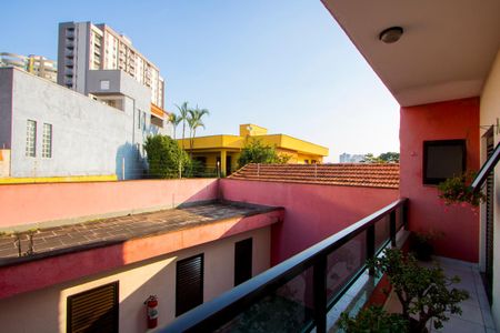 Varanda da sala de apartamento para alugar com 3 quartos, 97m² em Vila Assunção, Santo André