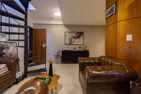Sala de apartamento à venda com 1 quarto, 100m² em Campo Belo, São Paulo