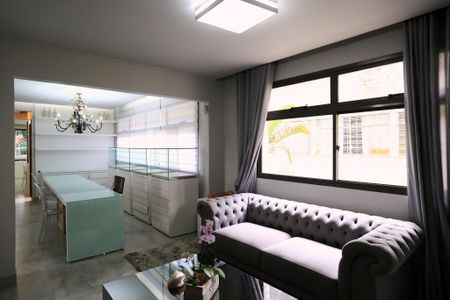 Sala de apartamento à venda com 4 quartos, 200m² em Santo Agostinho, Belo Horizonte