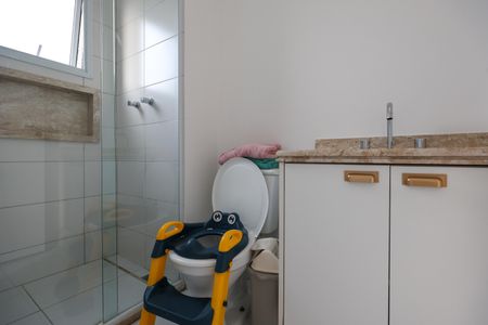Apartamento à venda com 91m², 2 quartos e 2 vagasBanheiro da Suíte 2