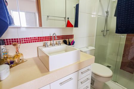 Apartamento para alugar com 85m², 3 quartos e 2 vagasBanheiro da Suíte 1