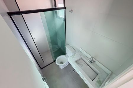 Banheiro de kitnet/studio à venda com 1 quarto, 25m² em Vila Mariana, São Paulo
