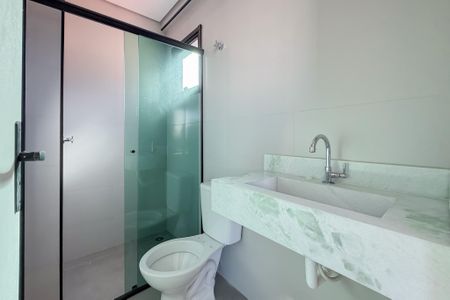 Banheiro de kitnet/studio à venda com 1 quarto, 25m² em Vila Mariana, São Paulo