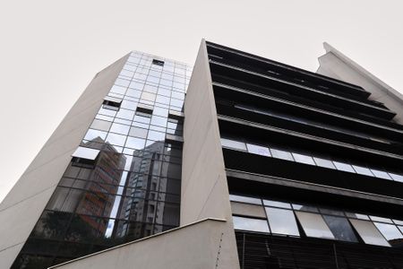 Studio para alugar com 37m², 1 quarto e 1 vagaFachada