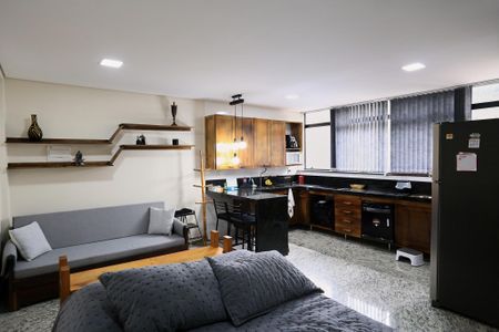 Studio de kitnet/studio para alugar com 1 quarto, 37m² em Centro, Belo Horizonte