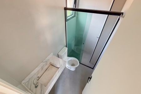Banheiro de kitnet/studio à venda com 1 quarto, 25m² em Vila Mariana, São Paulo