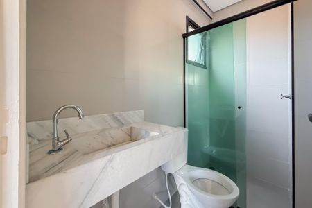 Banheiro de kitnet/studio à venda com 1 quarto, 25m² em Vila Mariana, São Paulo