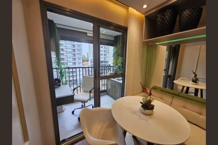 Sala de apartamento à venda com 1 quarto, 25m² em Vila Guarani (Zona Sul), São Paulo