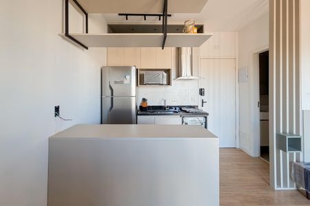 Cozinha de kitnet/studio à venda com 1 quarto, 25m² em Vila Mariana, São Paulo