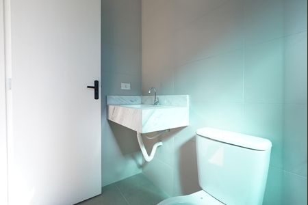Banheiro de kitnet/studio à venda com 1 quarto, 25m² em Vila Mariana, São Paulo